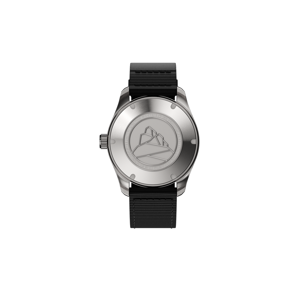 AVERAU 39 Moon phase "Big Moon" Green Degradè - Tessuto nero