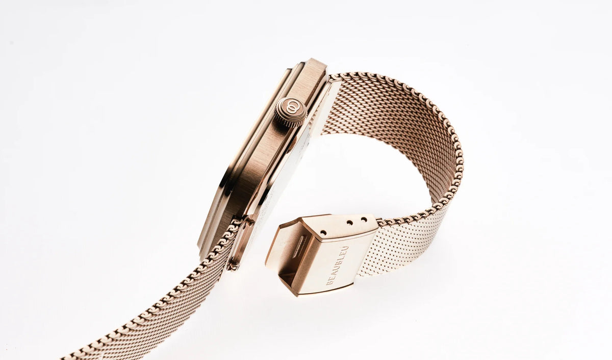 Ecce Figura Sienna - Leather strap - Grained Black