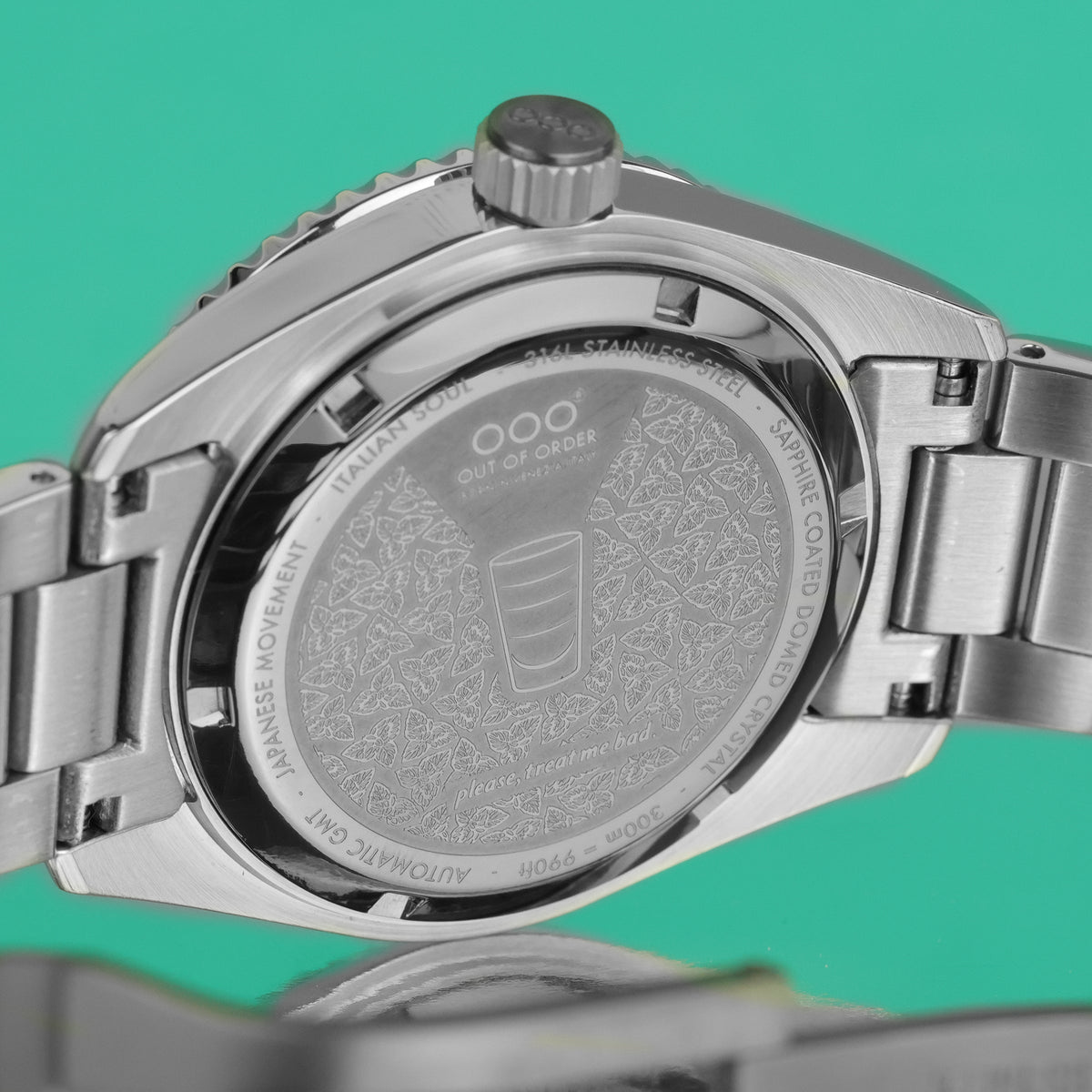 AFTER 8 AUTOMATIC GMT - ULTRA BRUSHED