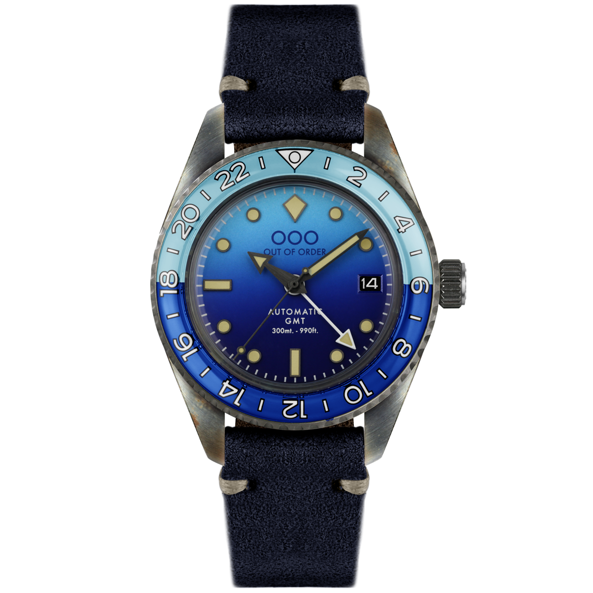 BOMBA BLU AUTOMATIC GMT