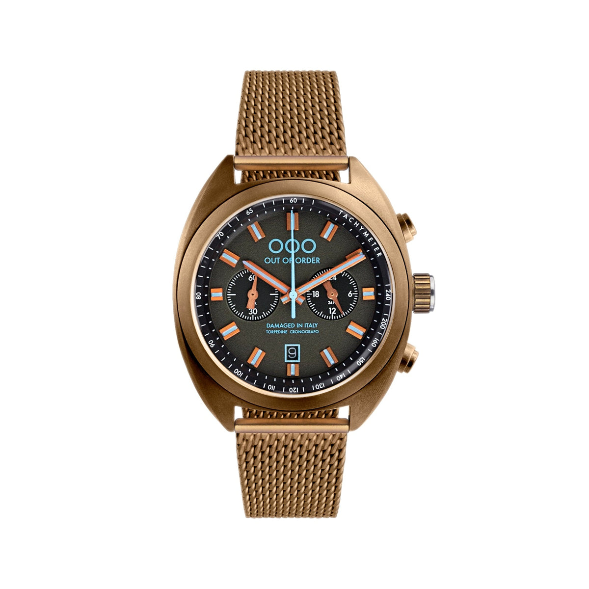 Torpedine Chrono Bronzo Blu