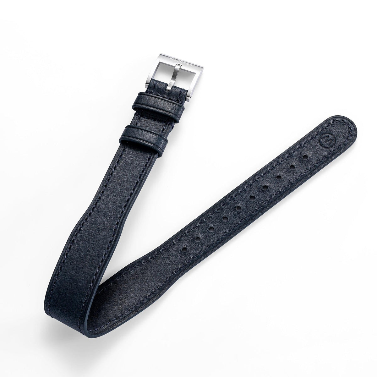 Skindiver WT Automatic Watch - Aéro-Club de France - Special Edition - Blue One-Piece Leather Strap / No