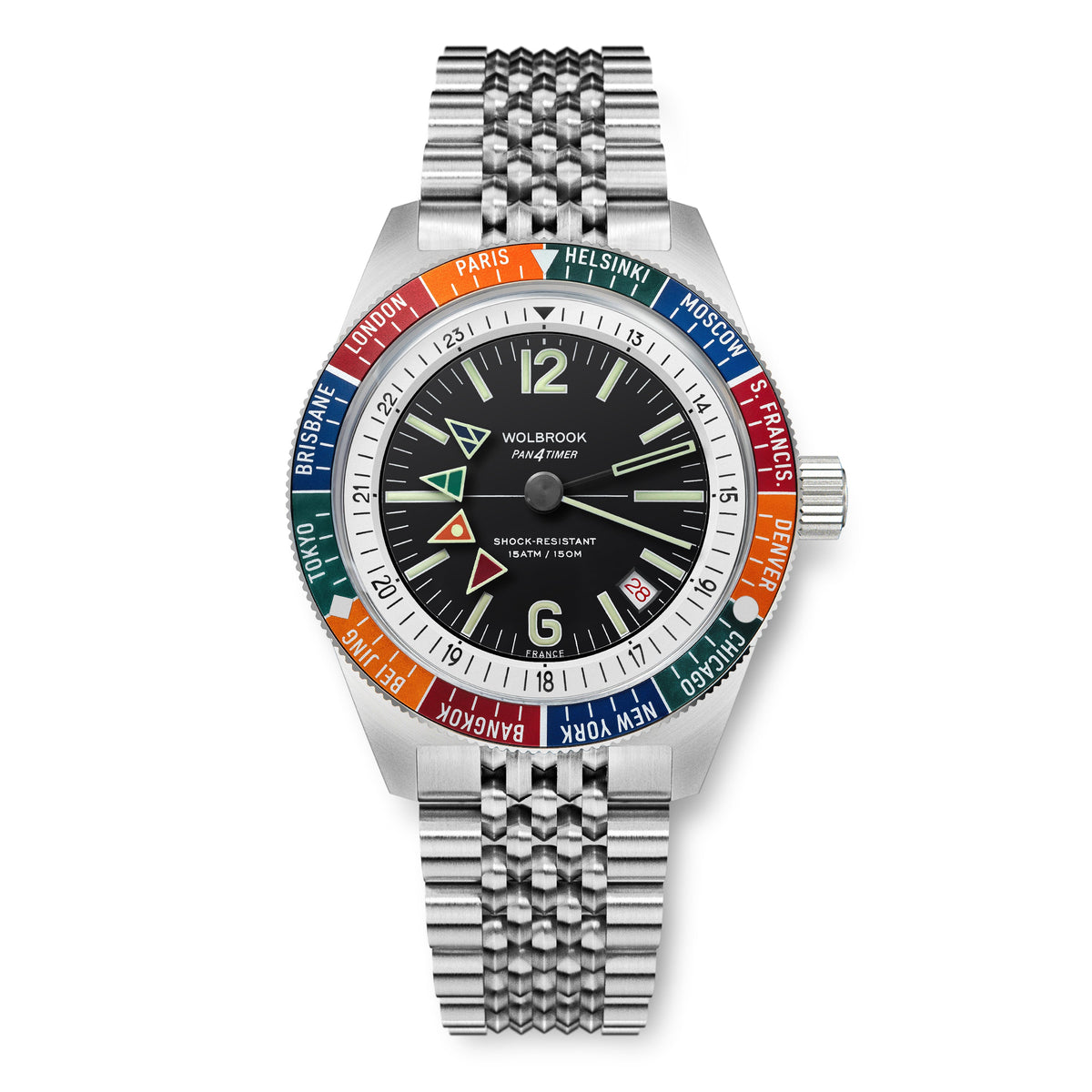 Pan4Timer Automatic - Camel Rally Leather Strap