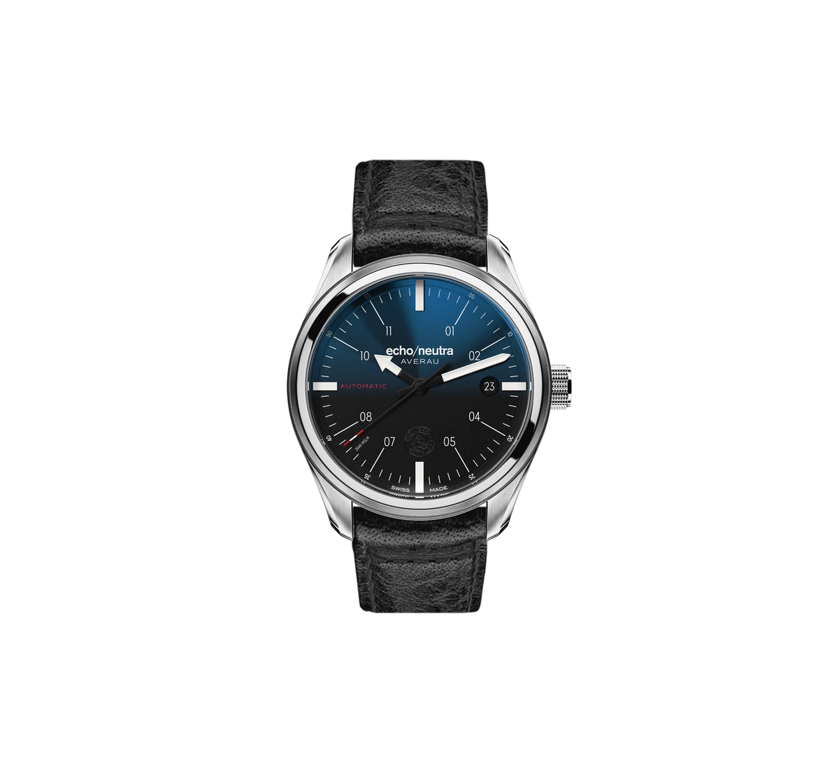 AVERAU 39 3H Blu degradé - Tessuto nero