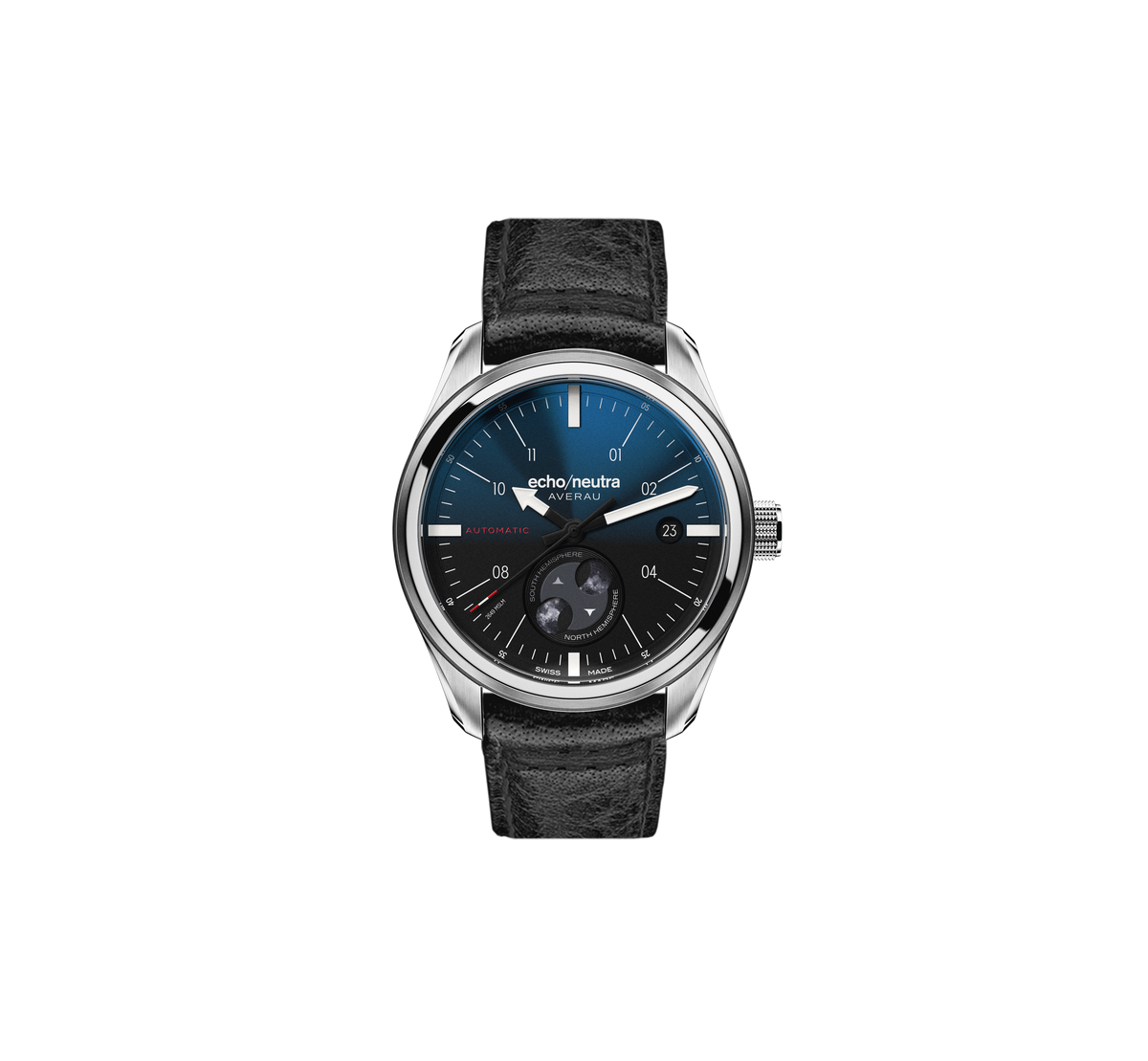 AVERAU 39 Fasi Lunari Blu - Tessuto nero