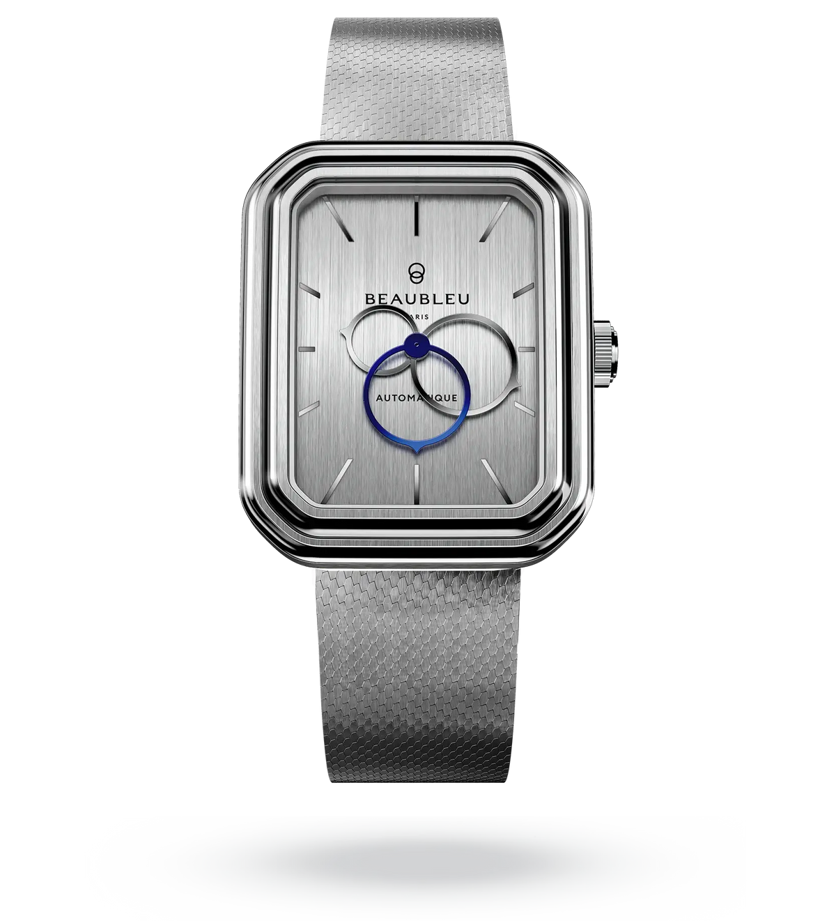 Ecce Figura Vesperal - Leather strap - Grained Blue