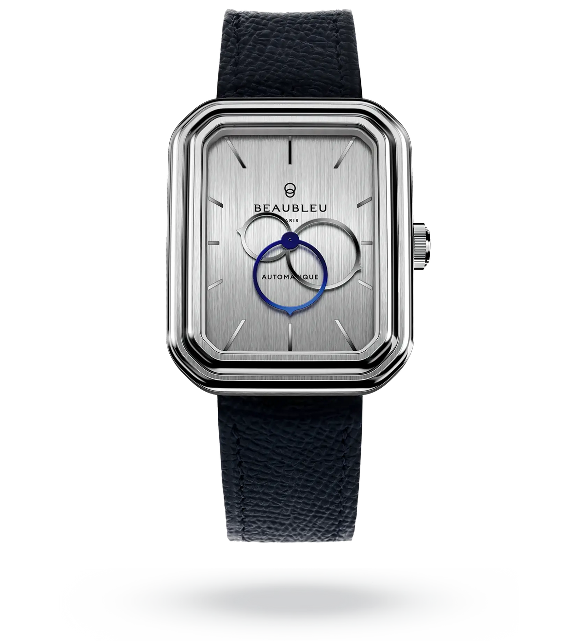 Ecce Figura Vesperal - Leather strap - Grained Blue