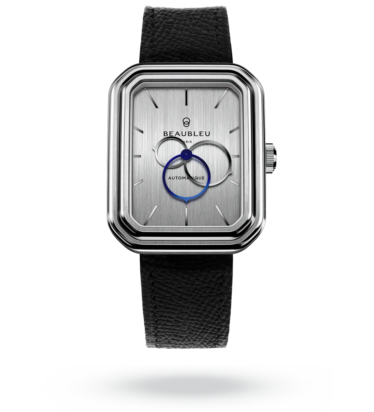 Ecce Figura Vesperal - Leather strap - Grained Blue