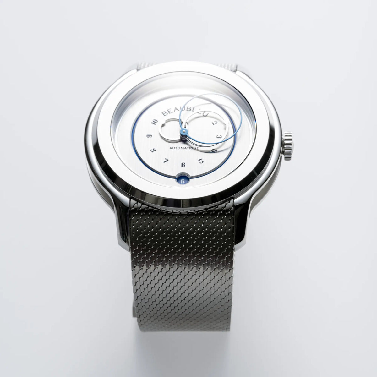 Ecce Vesperal - Leather strap - Caiman Black