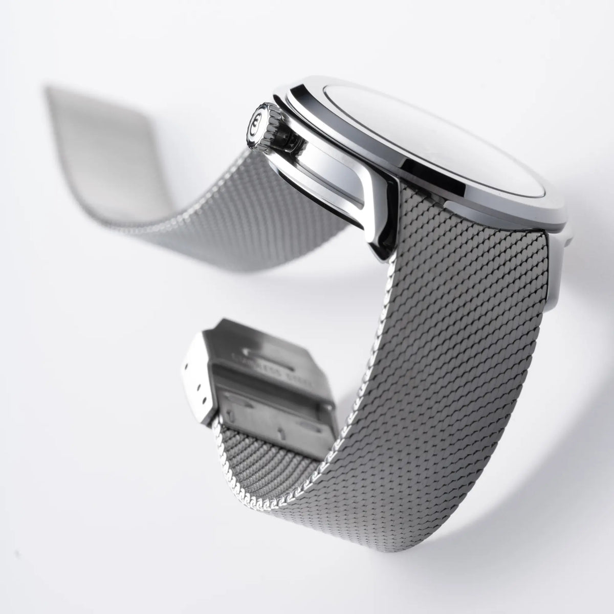 Ecce Smalt - Leather strap - Caiman Blue
