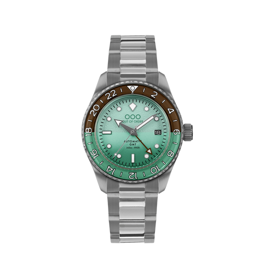 AFTER 8 AUTOMATIC GMT - ULTRA BRUSHED