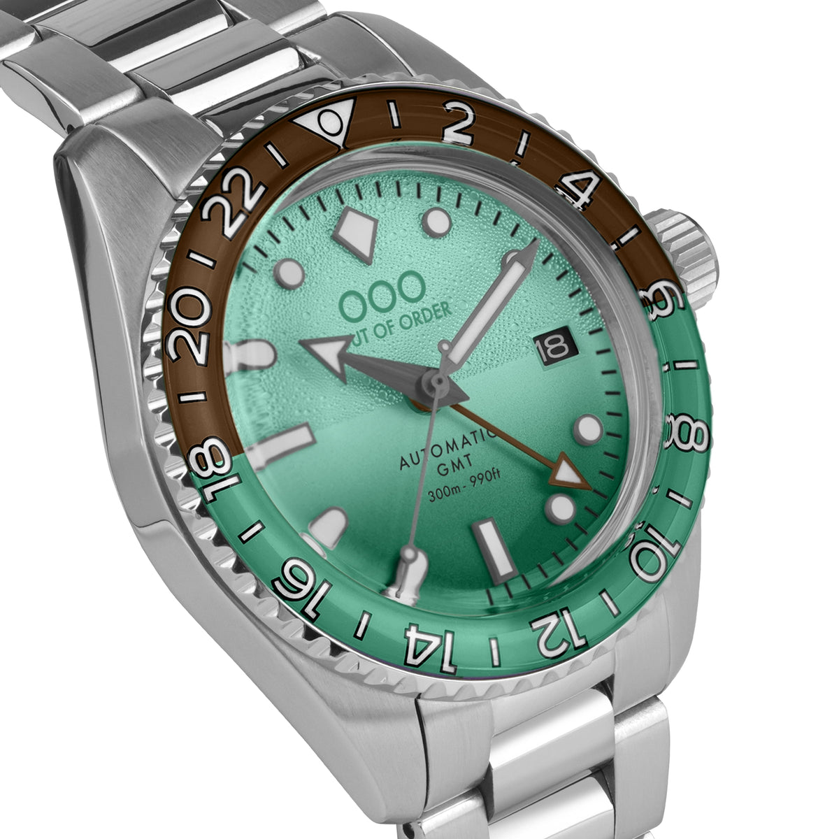 AFTER 8 AUTOMATIC GMT - ULTRA BRUSHED