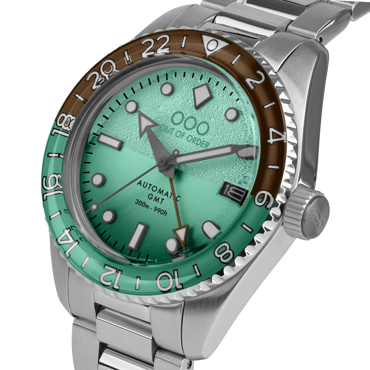 AFTER 8 AUTOMATIC GMT - ULTRA BRUSHED