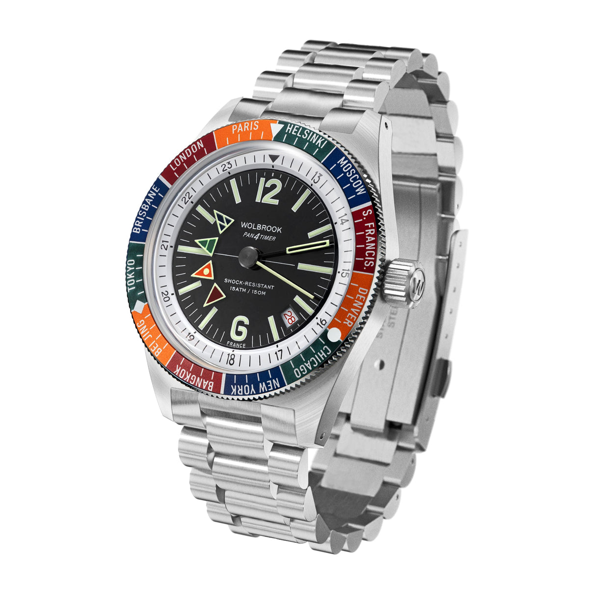 Pan4Timer Automatic - Camel Rally Leather Strap