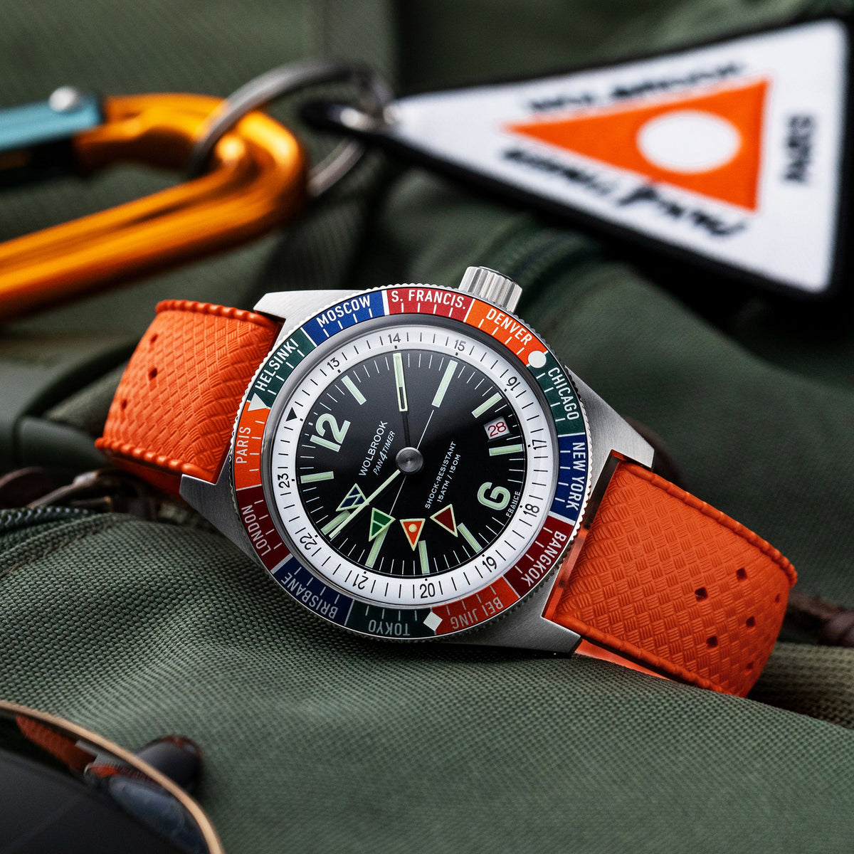 Pan4Timer Automatic - Camel Rally Leather Strap