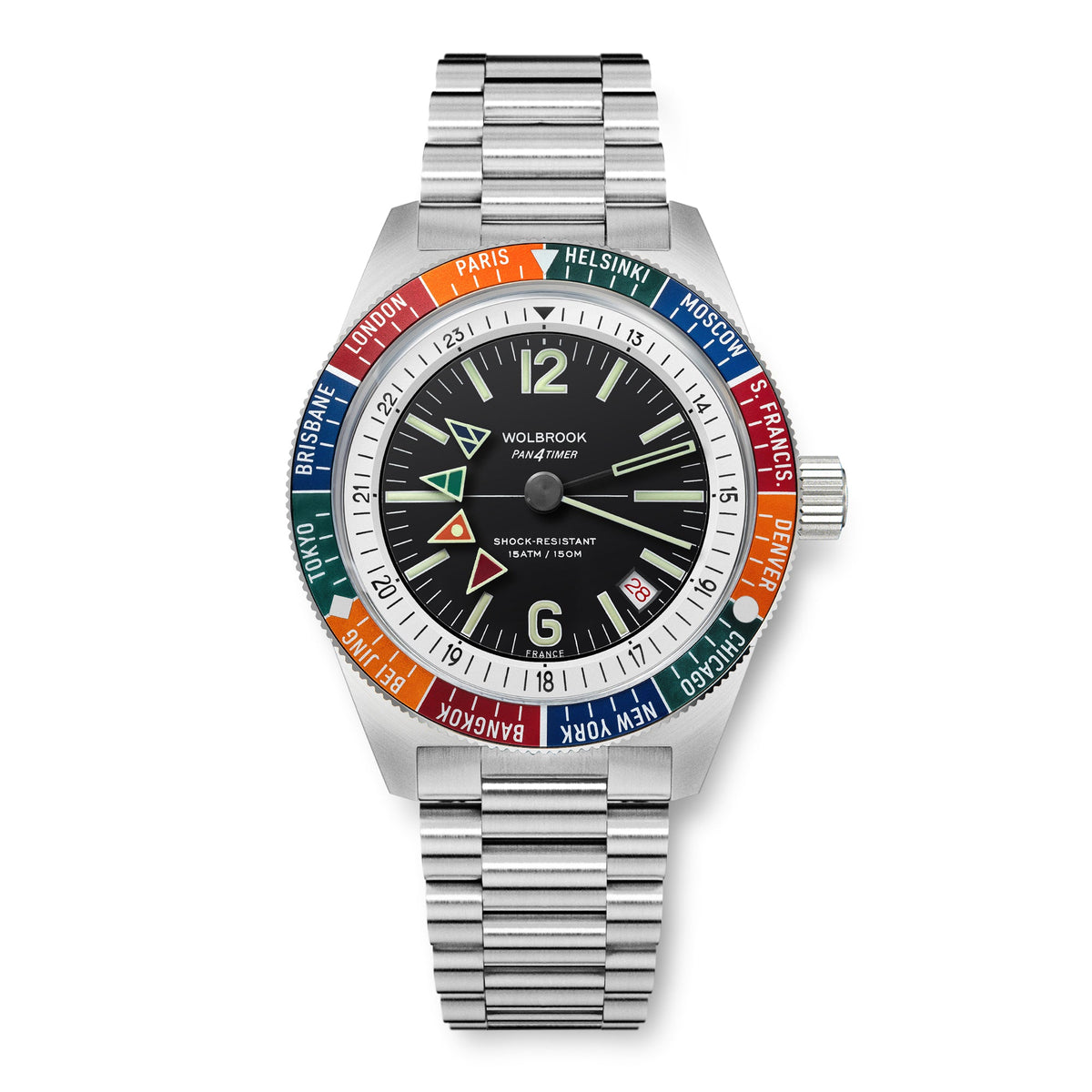 Pan4Timer Automatic - Camel Rally Leather Strap