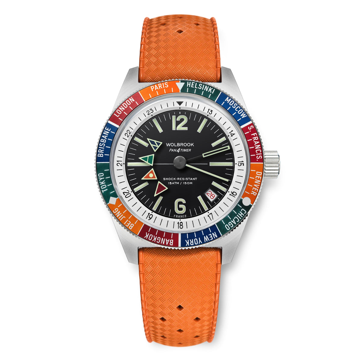 Pan4Timer Automatic - Camel Rally Leather Strap