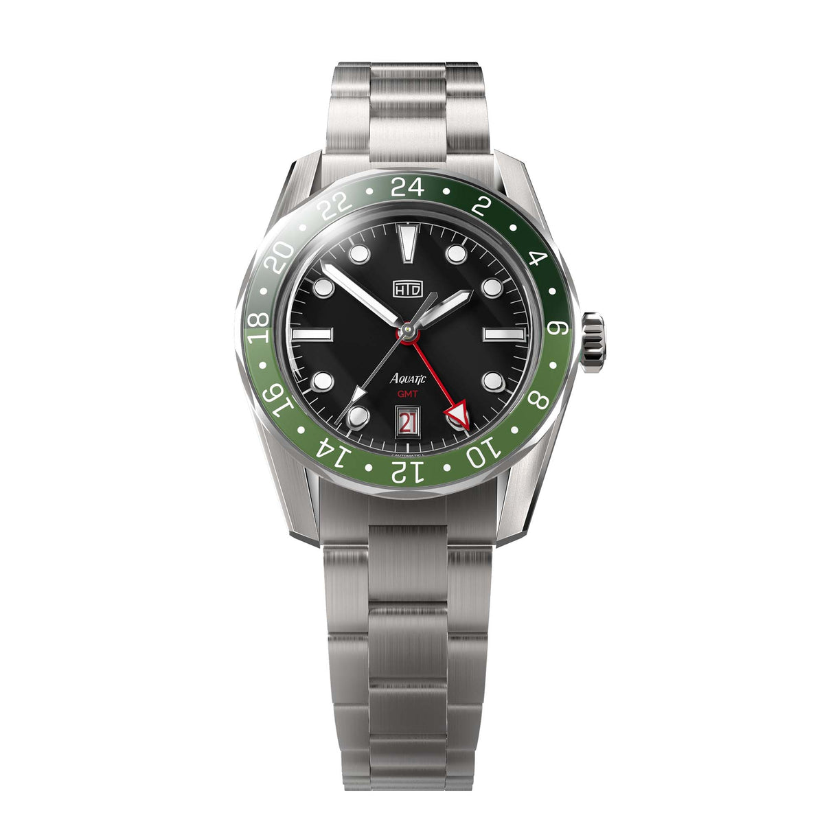Aquatìc GMT Departure Green