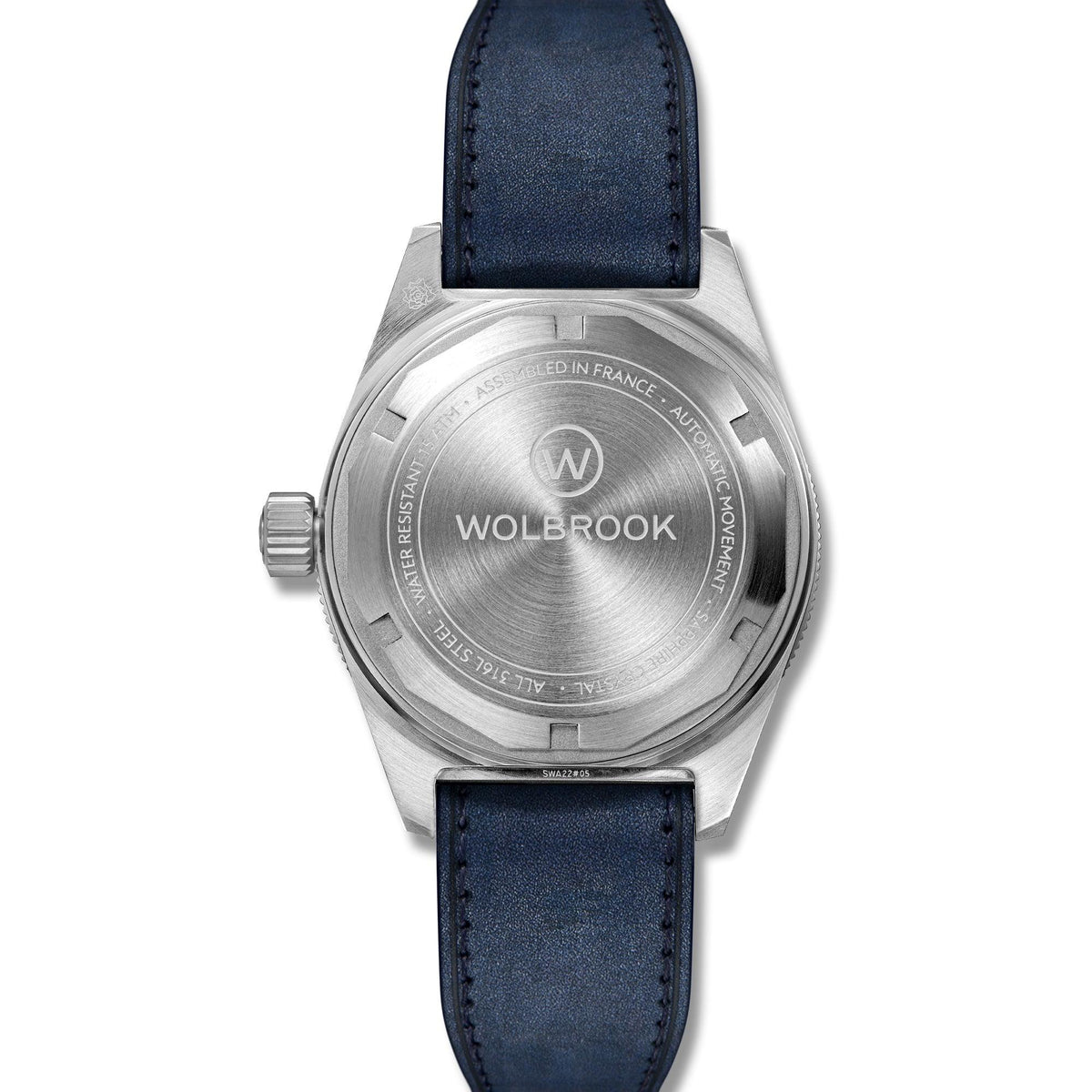 Skindiver WT Automatic - Blue & Steel - Blue Leather Strap
