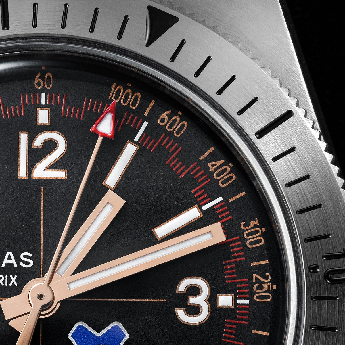 Douglas Grand Prix Professional Racing Watch – Siata 208S 1953 Limited Edition - Brown Rally Leather Strap