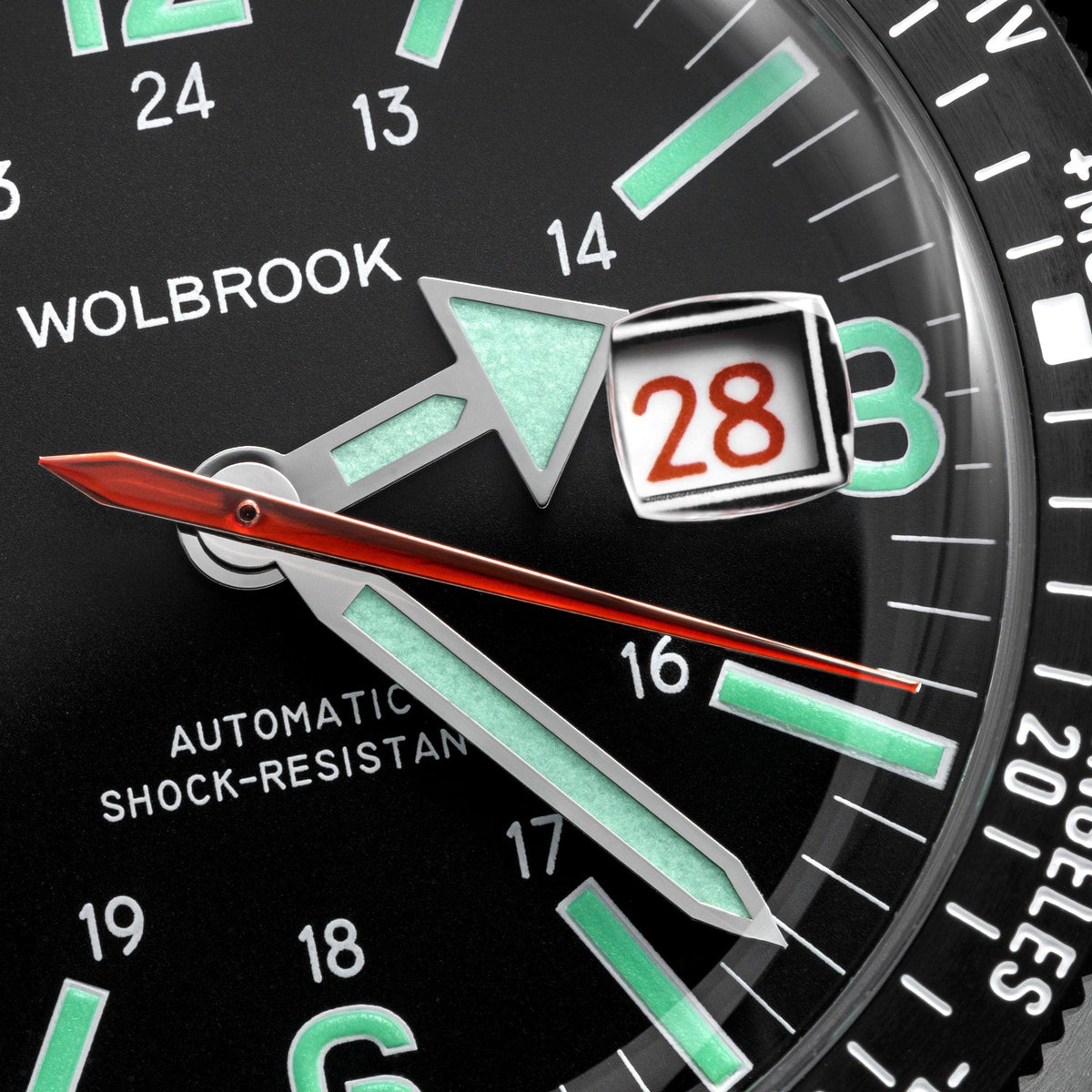 Skindiver WT Automatic Watch - Black Leather Strap