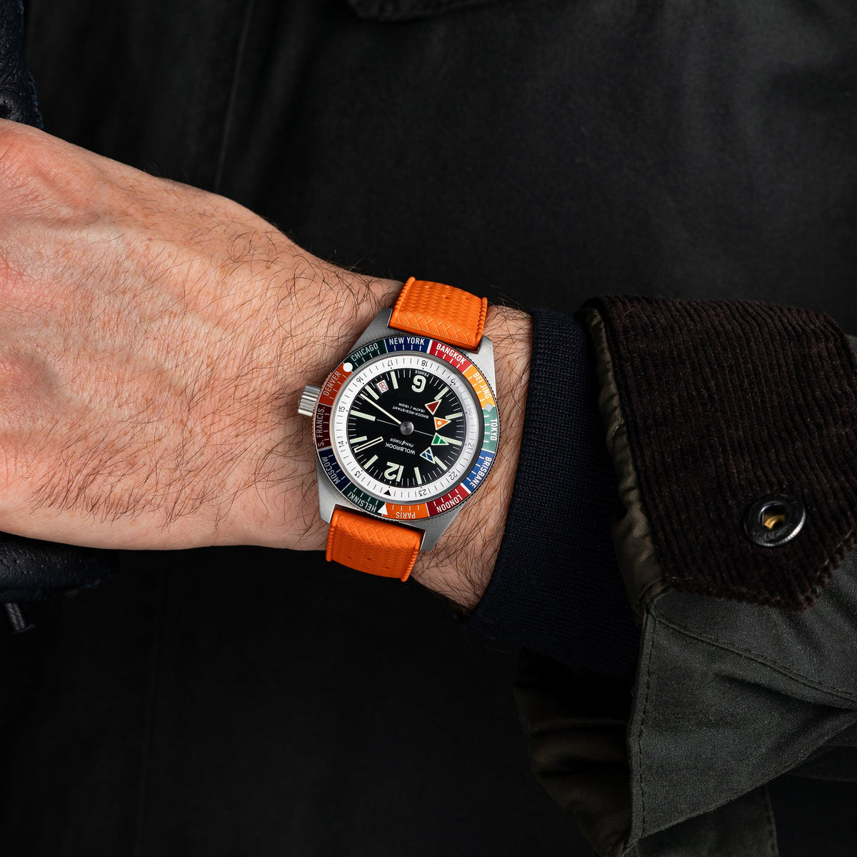Pan4Timer Automatic - Camel Rally Leather Strap